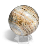 Aquatine Lemurian Calcite Sphere