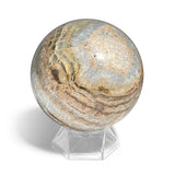 Aquatine Lemurian Calcite Sphere