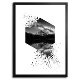 Pink Mountain, Black and White