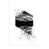 Pink Mountain, Black and White