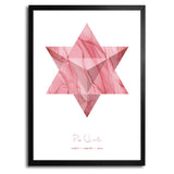 Rose Quartz Merkaba