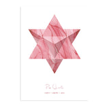 Rose Quartz Merkaba