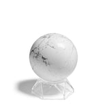 White Howlite Sphere
