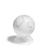 White Howlite Sphere