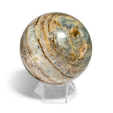 Aquatine Lemurian Calcite Sphere