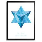Blue Howlite Merkaba