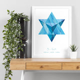 Blue Howlite Merkaba