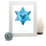 Blue Howlite Merkaba