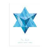 Blue Howlite Merkaba