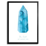 Blue Howlite Point