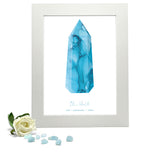 Blue Howlite Point