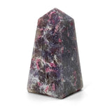 Lepidolite and Tourmaline Obelisk