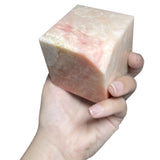 Pink Opal set in Marble