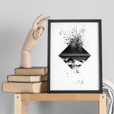 Twilight Sky, Black and White